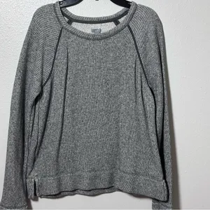 Aerie Women Crewneck Pullover Sweater Gray Size Small‎ thumbnail 2