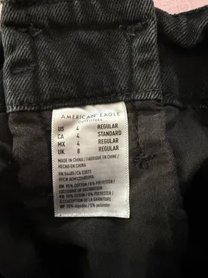 American Eagle Outfitters Mom Jeans - Charcoal Wash thumbnail 5