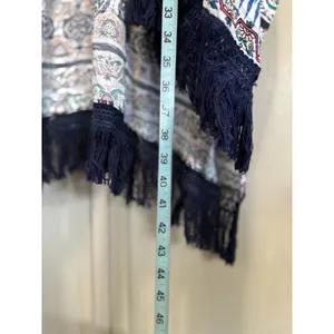 Antistar Gray/Black Cheetah Crop High Neck Sweater Long Sleeve Size M Soft thumbnail 11