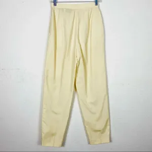 Vintage Pastel Yellow High Waisted Pants thumbnail 2