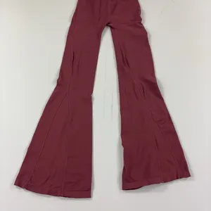 FP Movement Jumpsuit Womens XS Red Knit Flare Leg Sleeveless Scoop Neck Stretch thumbnail 11