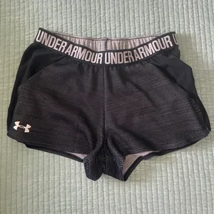 Under Armour Black Running Gym Shorts thumbnail 1