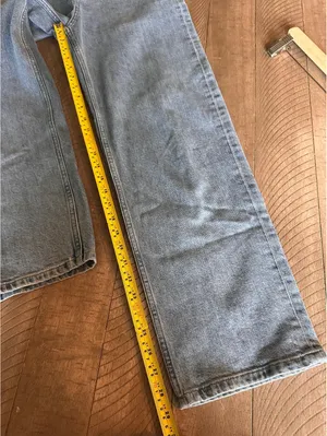 Everlane The Way High Jean Straight Organic Cotton Light Wash Women’s size 27 R thumbnail 12