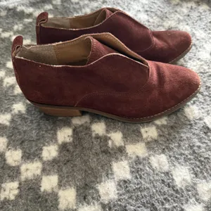 Lucky Brand Shoes Womens Size 8M Brown Suede Ankle‎ Booties Low Heel Kimbery thumbnail 2