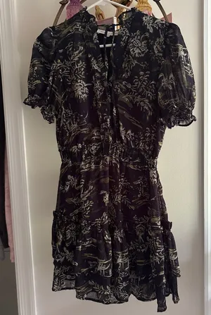 Meet Me In Santorini Boutique Flower dress thumbnail 1