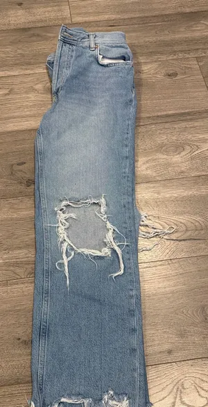 Free People Jeans We The Free Distressed thumbnail 1