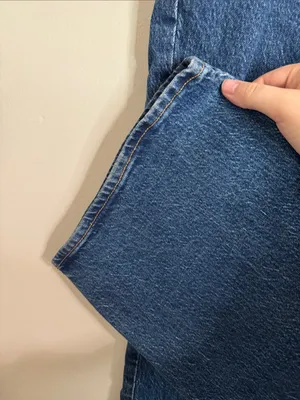 Abercrombie & Fitch Curve Love High Rise The '90s Relaxed Jean size 35 / U.S. 20 thumbnail 9