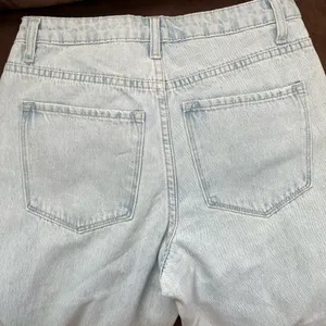 VERVET LOS ANGELES Light Blue Distressed Women's Jeans thumbnail 5