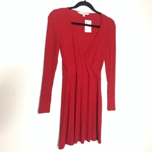 NWT‎ Intermix Serena ribbed faux wrap dress Sz P thumbnail 5