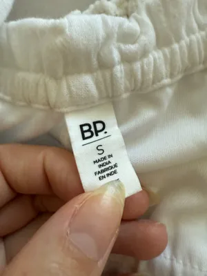 Bp off the shoulder smocked dress thumbnail 5
