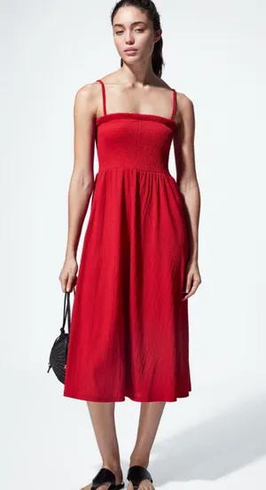 H&M Midi Dress thumbnail 1