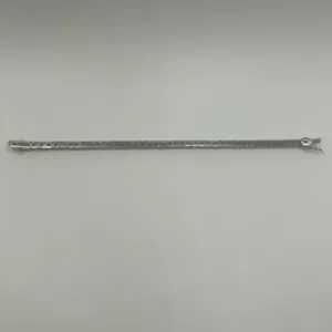 Kay Jewelers Moissanite Tennis Bracelet Silver 5mm 9 Inch Brand New VVS1 Crazy Shine No Pass thumbnail 4