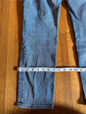 Madewell blue denim the perfect vintage jean, Size 25" thumbnail 11