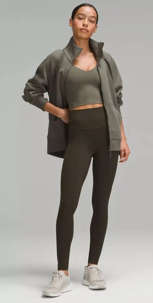 NWT Lululemon Align HR Pant 28” Dark Olive Size 18 Authentic ( SOLD OUT) thumbnail 1