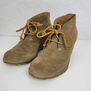 Sperry Stella Prow Women Chukka Boots Size 9 Brown Suede Wedge Heel Ankle Bootie thumbnail 7
