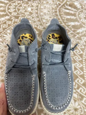 Hey Dude Gray Suede Perforated Boho Chukka Boots thumbnail 8