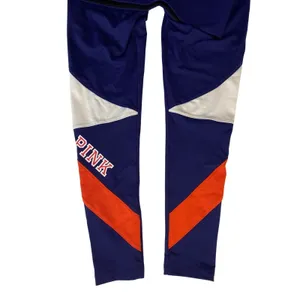 PINK Victoria's Secret High Waist Blue Logo Ultimate Leggings Women Activewear M thumbnail 6