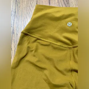 Lululemon align shorts gold spice 2 8” thumbnail 6