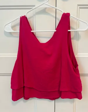 Altar'd State Pink Top thumbnail 1