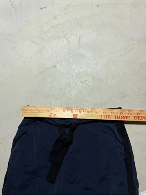 Summersalt Navy Drawstring lounge Pants with Black Side Stripe XS thumbnail 6