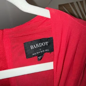 Bardot Pippa Mesh Mini‎ Dress In Fire Red Size Small US 4 thumbnail 7