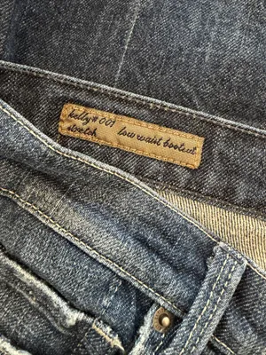 Vintage Citizens of Humanity Jeans Low Rise Bootcut made in USA size 28 thumbnail 3