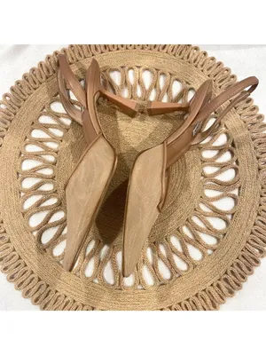 Steve Madden Finlee Mesh Slingback Pumps Size 9.5 Natural thumbnail 6