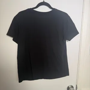 Disney Parks Alice In Wonderland Black Cotton Blend Tee Medium Women's thumbnail 4