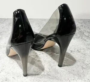 NEW Good American cinderella Pump In Light Smoke Size 9.5 thumbnail 5