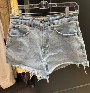 Abercrombie Curve Love Jean Shorts thumbnail 1