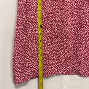 Abercrombie & Fitch‎ Midi Slip Dress Womens XS Pink Floral Ditsy Y2K 90s Cottage thumbnail 6
