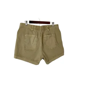 Old Navy Tan Cotton Blend Patch Pocket Shorts‎ Size Large thumbnail 3