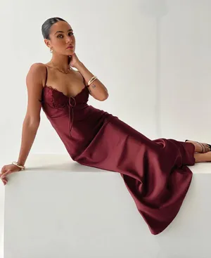 Fadyen Bias Cut Maxi Dress thumbnail 1