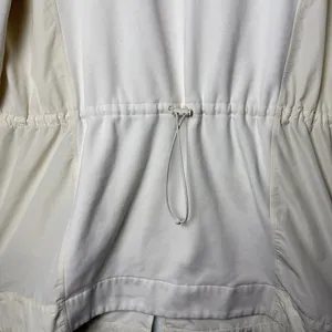 Athleta Triumph Hybrid Crewneck Sweatshirt Magnolia White Cream Women's size M thumbnail 3