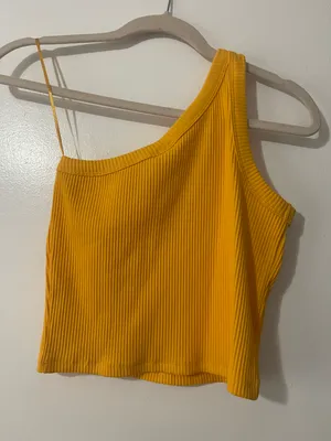 Zara One Shoulder Top thumbnail 1