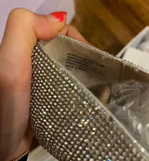 Steve Madden Attract Rhinestone Silver Multi Heels thumbnail 9