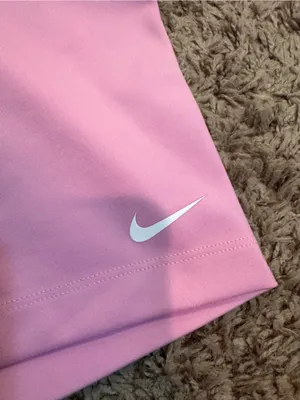 Nike Shorts Pink High Waisted Bike XS NWT Dri-FIT Athletic Workout Yoga thumbnail 2