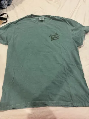 Speckle Bellies T shirt Green Size L thumbnail 1