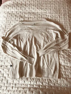 V-Neck Ribbed Top Size XS thumbnail 2