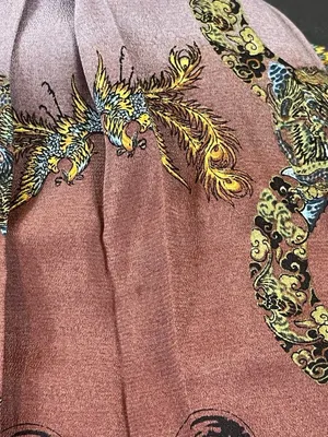 Vintage Y2K Asian Inspired Nicole Miller 2 Empire Waist Sleeveless Mini Dress thumbnail 13