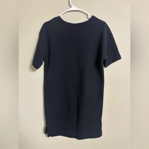 Nike Black Sweatshirt T-shirt Dress Size Small Short Sleeve Active thumbnail 2