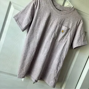Carhartt pink/ purple speckled pocket T-shirt small thumbnail 1