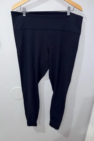 Lululemon Black Leggings Size 18 Plus 25 Inch Inseam U thumbnail 1