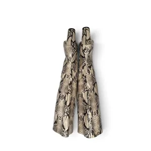 Cole Haan Glenda Snake-Embossed Knee-High Block Heel Boots thumbnail 5