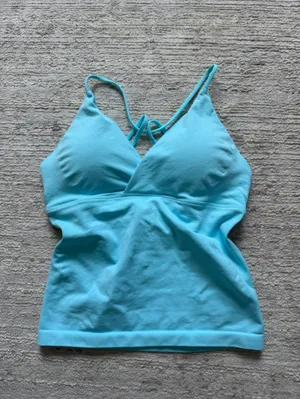 Yeoreo Aqua Stretch V-Neck Slim Tank Top (Size XS) thumbnail 3