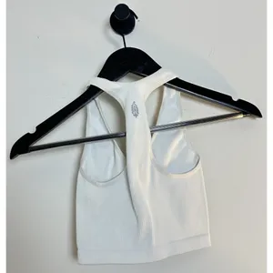 FREE PEOPLE Movement Free Throw Crop Top in White Size X-Small thumbnail 6