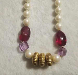 Vintage Long Cadoro Fashion Necklace thumbnail 4