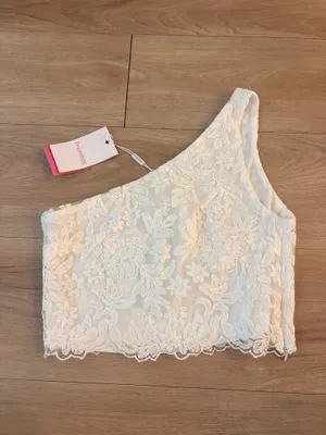 Beginning Boutique Top White thumbnail 2
