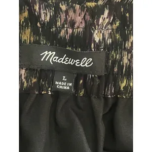 Madewell Crinkle Georgette Tiered Maxi Skirt in Blurred Blooms thumbnail 9