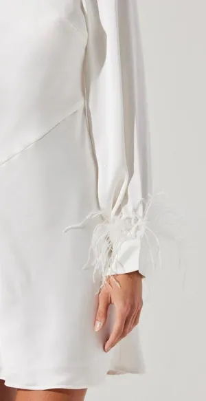 ASTR The Label Dress Mini White thumbnail 2